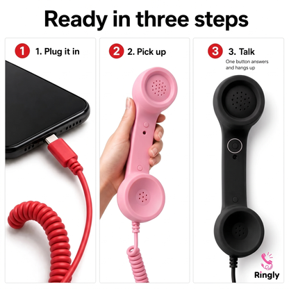 Ringly™ Retro Handset